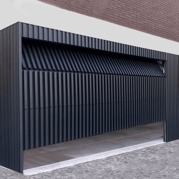 Grille garage door