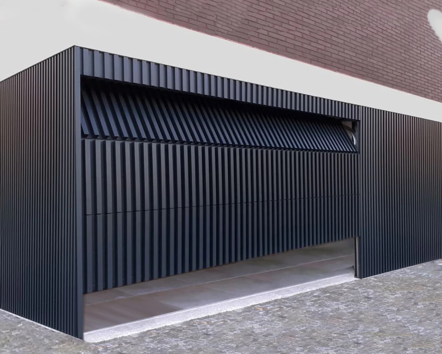 Grille garage door